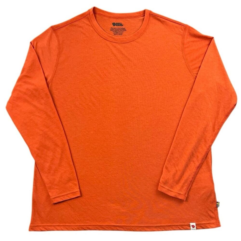 Fjällräven High Coast Lite Long Sleeve Performance Top Orange - L